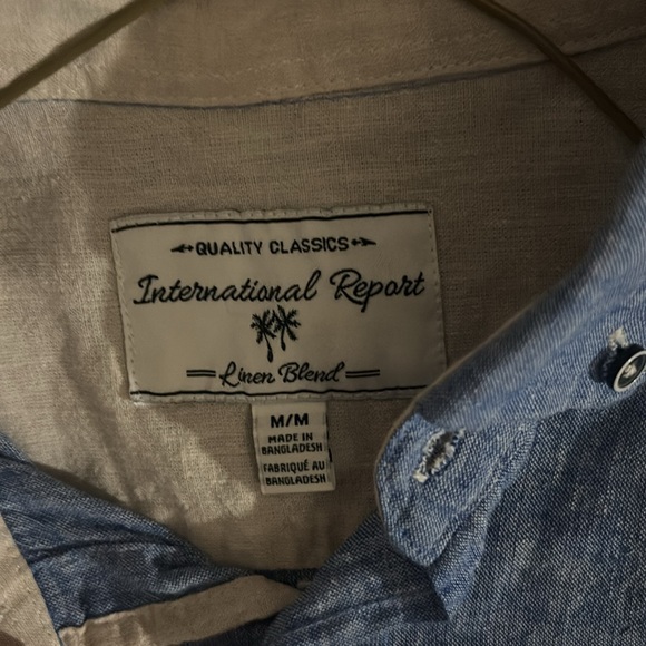International report linen shirt - Picture 2 of 2